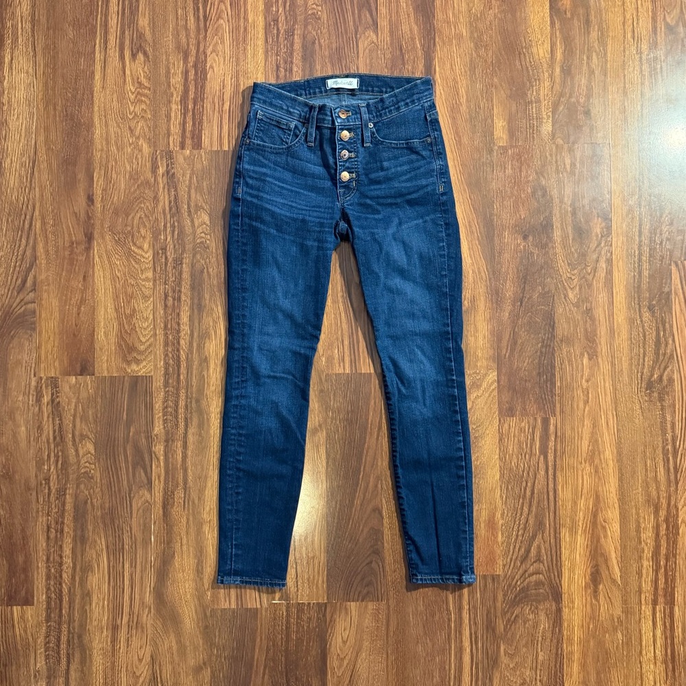Madewell | Women's Button Fly Skinny Jeans